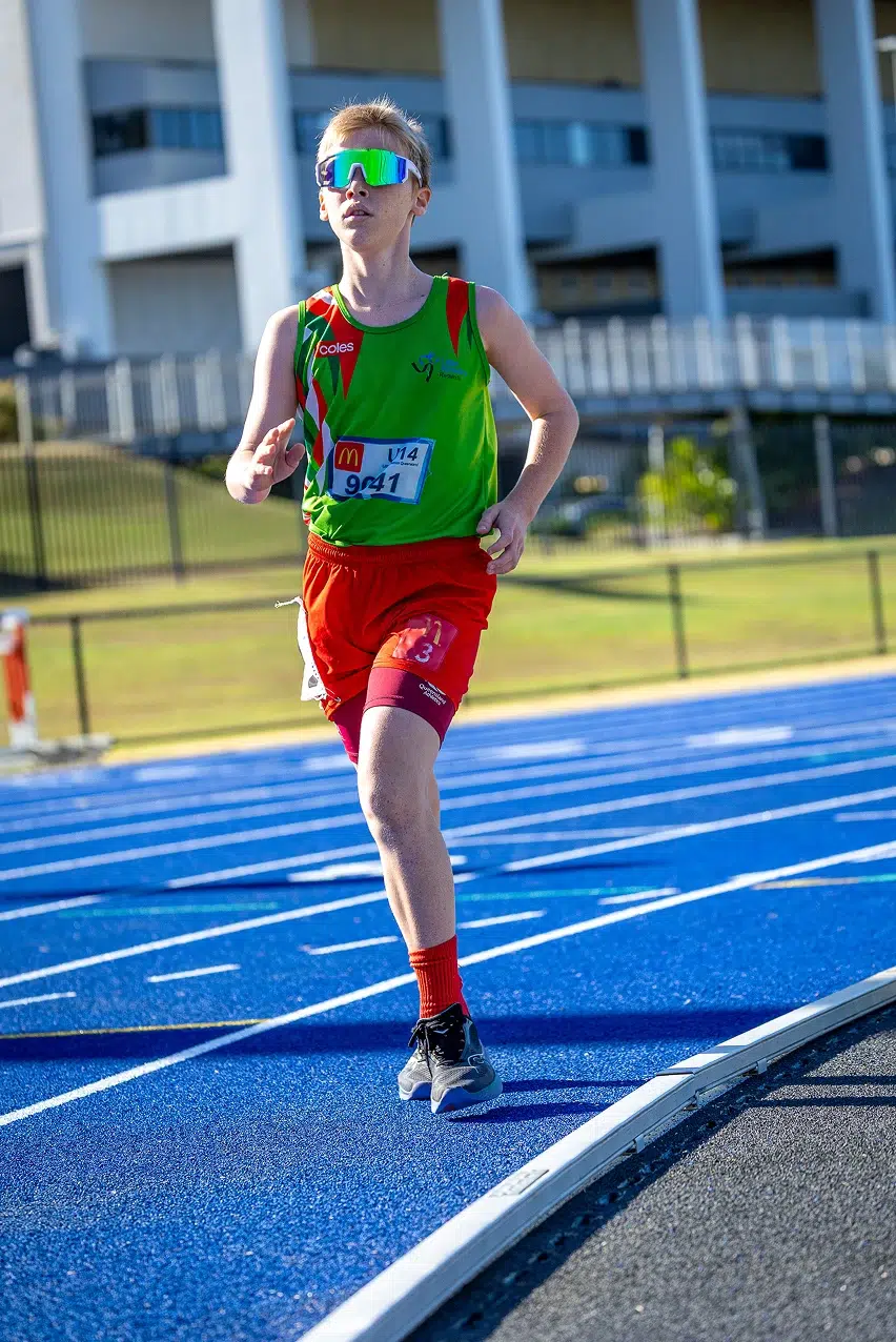 U14 Athlete Running