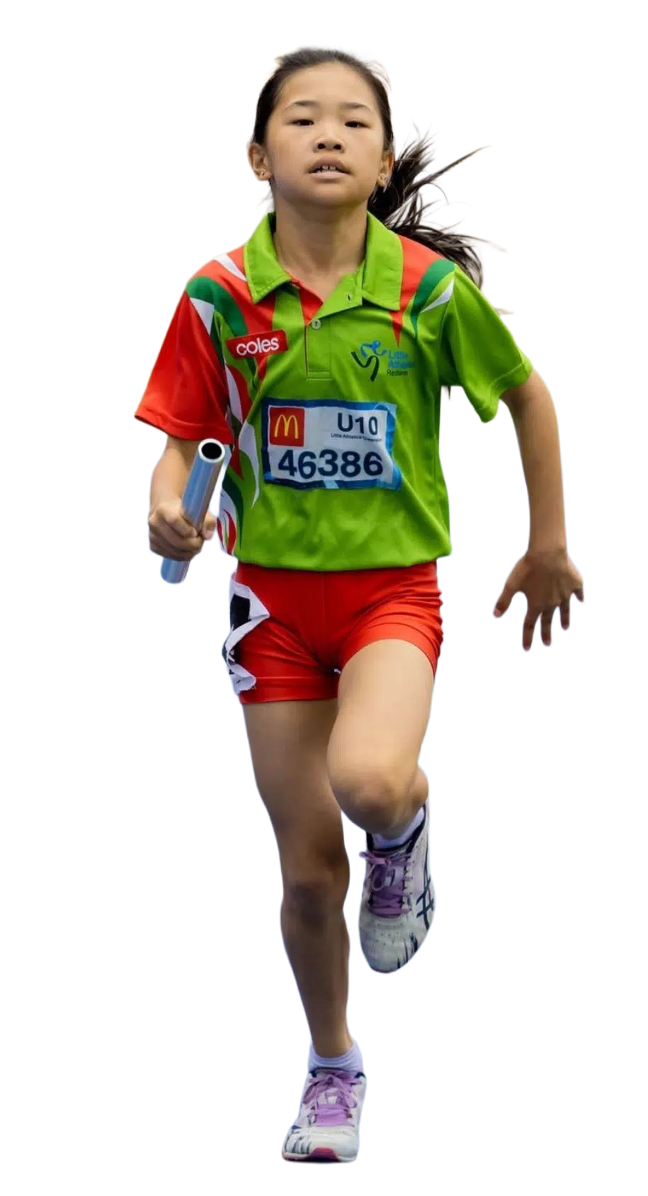 Child-Competing-in-Little-Athletics-Relay-Race